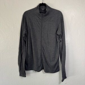 Ibex Full Zip Merino Wool Sweater